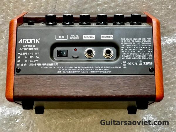 Ampli Guitar Acoustic AROMA AG-15A